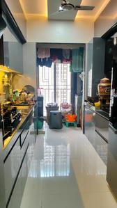 Kitchen Image of 1100 Sq.ft 2 BHK Apartment / Flat for rent in Regency Antilia Phase VI Avana, Ulhasnagar Thane for Rs. 35000