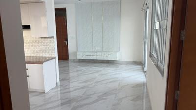 Living Room Image of 1300 Sq.ft 3 BHK Apartment / Flat for rent in Concorde Auriga, Medahalli Bengaluru for Rs. 55000