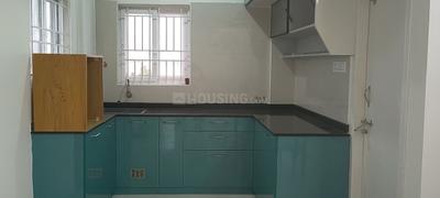 Kitchen Image of 700 Sq.ft 1 BHK Independent House for rent in Huskur Bengaluru for Rs. 15000