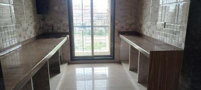Kitchen Image of 1060 Sq.ft 2 BHK Apartment / Flat for rent in Kamdhenu Aura, Taloja Navi Mumbai for Rs. 23000