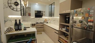 Kitchen Image of 815 Sq.ft 2 BHK Apartment / Flat for sale in GM Global Techies Town Tower C, Electronic City Bengaluru for Rs. 16000000
