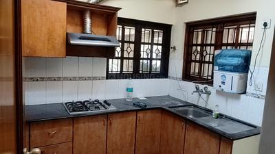 Kitchen Image of 1800 Sq.ft 3 BHK Villa for rent in Adarsh Palm Meadows, Whitefield Bengaluru for Rs. 108000