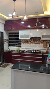 Kitchen Image of 1400 Sq.ft 3 BHK Apartment / Flat for sale in Jala Palmera, Vadsar Vadodara for Rs. 4800000