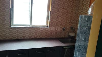 Kitchen Image of 1200 Sq.ft 3 BHK Apartment / Flat for sale in Airport Gate No 2 Kolkata for Rs. 3500000