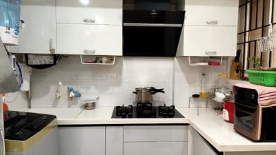Kitchen Image of 1075 Sq.ft 2 BHK Apartment / Flat for sale in Rathi Sri Tirumala Silver Springs, Battarahalli Bengaluru for Rs. 8500000