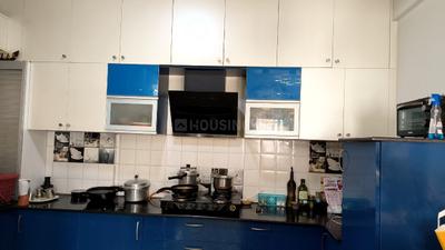 Kitchen Image of 1099 Sq.ft 2 BHK Apartment / Flat for sale in SLV Central Park, Bidare Agraha Bengaluru for Rs. 10400000