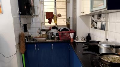 Kitchen Image of 1099 Sq.ft 2 BHK Apartment / Flat for sale in SLV Central Park, Bidare Agraha Bengaluru for Rs. 10400000