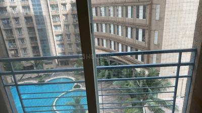 Balcony Image of 635 Sq.ft 2 BHK Apartment / Flat for rent in Gurukrupa Marina Enclave, Malad West Mumbai for Rs. 50000