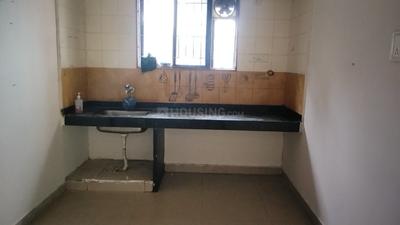 Kitchen Image of 550 Sq.ft 1 BHK Apartment / Flat for sale in Magarpatta Heliconia, Hadapsar Pune for Rs. 7400000