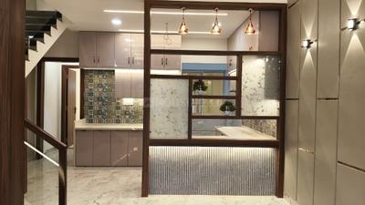 Kitchen Image of 1550 Sq.ft 3 BHK Independent House for sale in Kusum Kanak Green Park Phase I, Rewati Indore for Rs. 7500000
