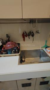 Kitchen Image of 350 Sq.ft 1 RK Independent House for rent in Sarojini Nagar Lucknow for Rs. 6500