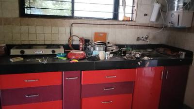 Kitchen Image of 900 Sq.ft 2 BHK Apartment / Flat for sale in Magarpatta Iris, Magarpatta City Pune for Rs. 14300000