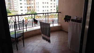 Balcony Image of 1450 Sq.ft 3 BHK Apartment / Flat for sale in Magarpatta Jasminium, Magarpatta City Pune for Rs. 26000000