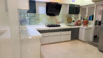 Kitchen Image of 2670 Sq.ft 3 BHK Apartment / Flat for rent in Deep Indraprasth 8 Frangipani, Thaltej Ahmedabad for Rs. 85000