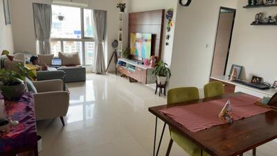 Living Room Image of 1200 Sq.ft 3 BHK Apartment / Flat for sale in The Wadhwa Anmol Fortune, Goregaon West Mumbai for Rs. 33000000