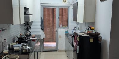 Kitchen Image of 1050 Sq.ft 2 BHK Apartment / Flat for rent in Gulshan Bellina, Noida Extension Greater Noida for Rs. 32000