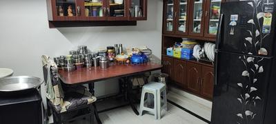 Kitchen Image of 1200 Sq.ft 2 BHK Apartment / Flat for rent in LIC Colony Vijayawada for Rs. 30000