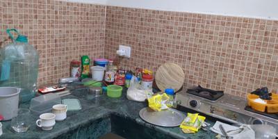 Kitchen Image of 580 Sq.ft 2 BHK Apartment / Flat for rent in Habitat Prime, Sector 99A Gurgaon for Rs. 13000