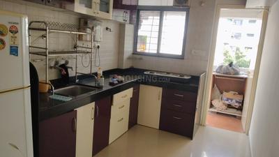 Kitchen Image of 950 Sq.ft 2 BHK Apartment / Flat for rent in D S Housing Shrushti, Lohegaon Pune for Rs. 25000
