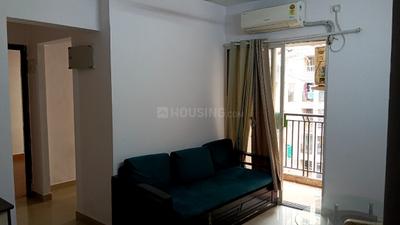 Living Room Image of 585 Sq.ft 1 BHK Apartment / Flat for rent in DB Ozone, Dahisar East Mumbai for Rs. 23000