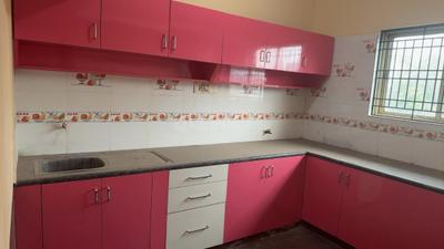 Kitchen Image of 1050 Sq.ft 2 BHK Independent House for rent in Bharat Nagar Bengaluru for Rs. 23000