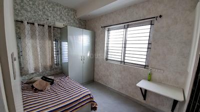Bedroom Image of 1050 Sq.ft 2 BHK Apartment / Flat for rent in Thanisandra Bengaluru for Rs. 36000