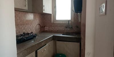 Kitchen Image of 550 Sq.ft 1 BHK Apartment / Flat for rent in Supertech Eco Village 1, Noida Extension Greater Noida for Rs. 19000
