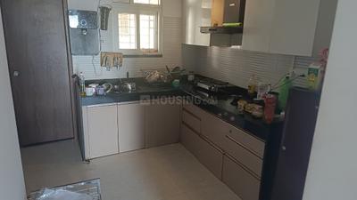 Kitchen Image of 1300 Sq.ft 3 BHK Apartment / Flat for rent in Majestique Towers East Phase 1, Kharadi Pune for Rs. 47000