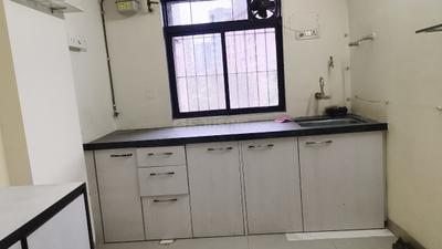 Kitchen Image of 619 Sq.ft 1 BHK Apartment / Flat for sale in HP Employees, Chembur Mumbai for Rs. 12500000