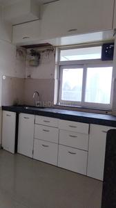 Kitchen Image of 690 Sq.ft 1 BHK Apartment / Flat for rent in The Elite Solitaire 15, Thane West Thane for Rs. 28000