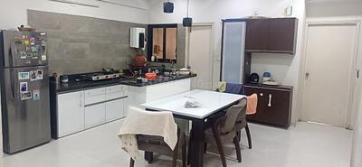 Kitchen Image of 2250 Sq.ft 3 BHK Apartment / Flat for sale in Thaltej Ahmedabad for Rs. 16000000