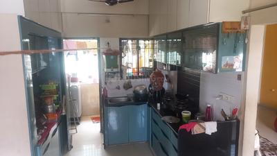 Kitchen Image of 1205 Sq.ft 2 BHK Apartment / Flat for sale in New Karelibaug Vadodara for Rs. 3050000