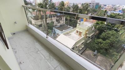 Balcony Image of 1157 Sq.ft 3 BHK Apartment / Flat for sale in Konnagar Hooghly for Rs. 2776800