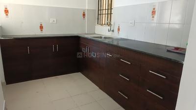 Kitchen Image of 1062 Sq.ft 3 BHK Apartment / Flat for rent in Provident Cosmo City, Pudupakkam Chennai for Rs. 26000