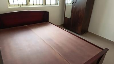 Bedroom Image of 1062 Sq.ft 3 BHK Apartment / Flat for rent in Provident Cosmo City, Pudupakkam Chennai for Rs. 26000