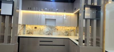 Kitchen Image of 1400 Sq.ft 3 BHK Builder Floor for rent in Indirapuram Ghaziabad for Rs. 28000