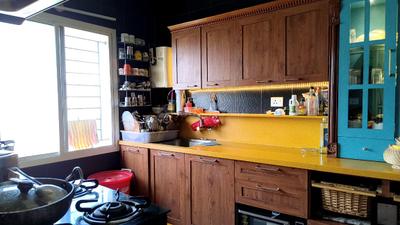 Kitchen Image of 1007 Sq.ft 2 BHK Apartment / Flat for sale in Sobha Rain Forest at Dream Acres, Balagere Bengaluru for Rs. 14300000