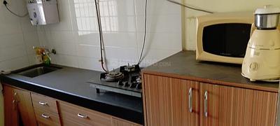 Kitchen Image of 800 Sq.ft 2 BHK Apartment / Flat for rent in Raunak Unnathi Greens, Kasarvadavali Thane for Rs. 29000