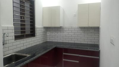 Kitchen Image of 1100 Sq.ft 3 BHK Independent House for sale in Krishna Dwarkesh Grand Villa, Kundol Agra for Rs. 5299000