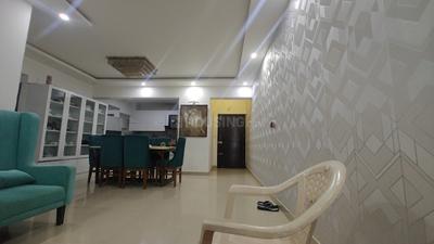 Living Room Image of 1360 Sq.ft 3 BHK Apartment / Flat for rent in Ramky One North, Yelahanka Bengaluru for Rs. 55000