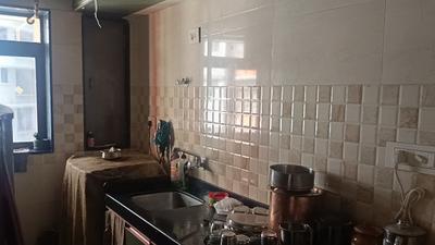 Kitchen Image of 455 Sq.ft 1 BHK Apartment / Flat for sale in Truearth Views, Vikhroli East Mumbai for Rs. 6905556