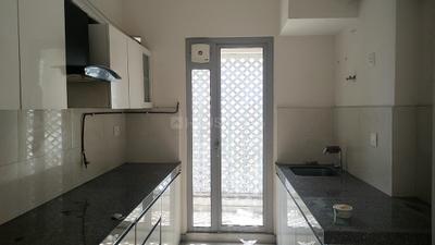 Kitchen Image of 660 Sq.ft 2 BHK Apartment / Flat for rent in Piramal Vaikunth Cluster 4, Thane West Thane for Rs. 38001