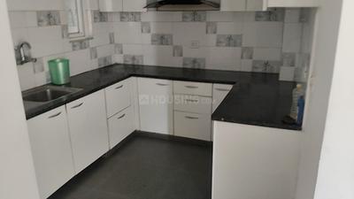 Kitchen Image of 1025 Sq.ft 2 BHK Apartment / Flat for sale in Arsha Sumangalam, Vrindavan Yojana Lucknow for Rs. 6550000