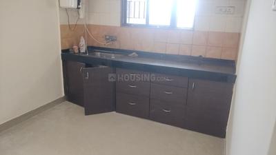 Kitchen Image of 545 Sq.ft 1 BHK Apartment / Flat for sale in Magarpatta Heliconia, Hadapsar Pune for Rs. 7450000