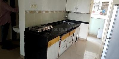 Kitchen Image of 870 Sq.ft 2 BHK Apartment / Flat for sale in Magarpatta Iris, Magarpatta City Pune for Rs. 13750000