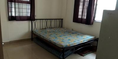 Bedroom Image of 900 Sq.ft 2 BHK Apartment / Flat for rent in Magarpatta Iris, Magarpatta City Pune for Rs. 37000