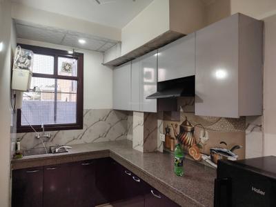 Kitchen Image of 1300 Sq.ft 2 BHK Builder Floor for rent in Sector 47 Gurgaon for Rs. 40000