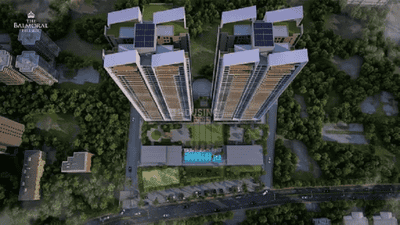 Image of 1682 Sq.ft 3 BHK Apartment / Flat for sale in Kasturi The Balmoral Towers Tower C Phase II, Balewadi, Pune for Rs. 22100000