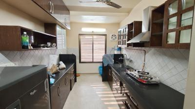 Kitchen Image of 1100 Sq.ft 2 BHK Apartment / Flat for rent in Naiknavare Sylvan Heights, Aundh Pune for Rs. 50000