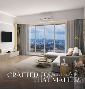 Living Room Image of 851 Sq.ft 2 BHK Apartment / Flat for sale in Ariha Opulence, Goregaon West Mumbai for Rs. 17000000